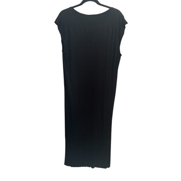 NWT! L*Space Robyn Ribbed Black Midi Stretchy Tank Dress - Size Small - Picture 9 of 11